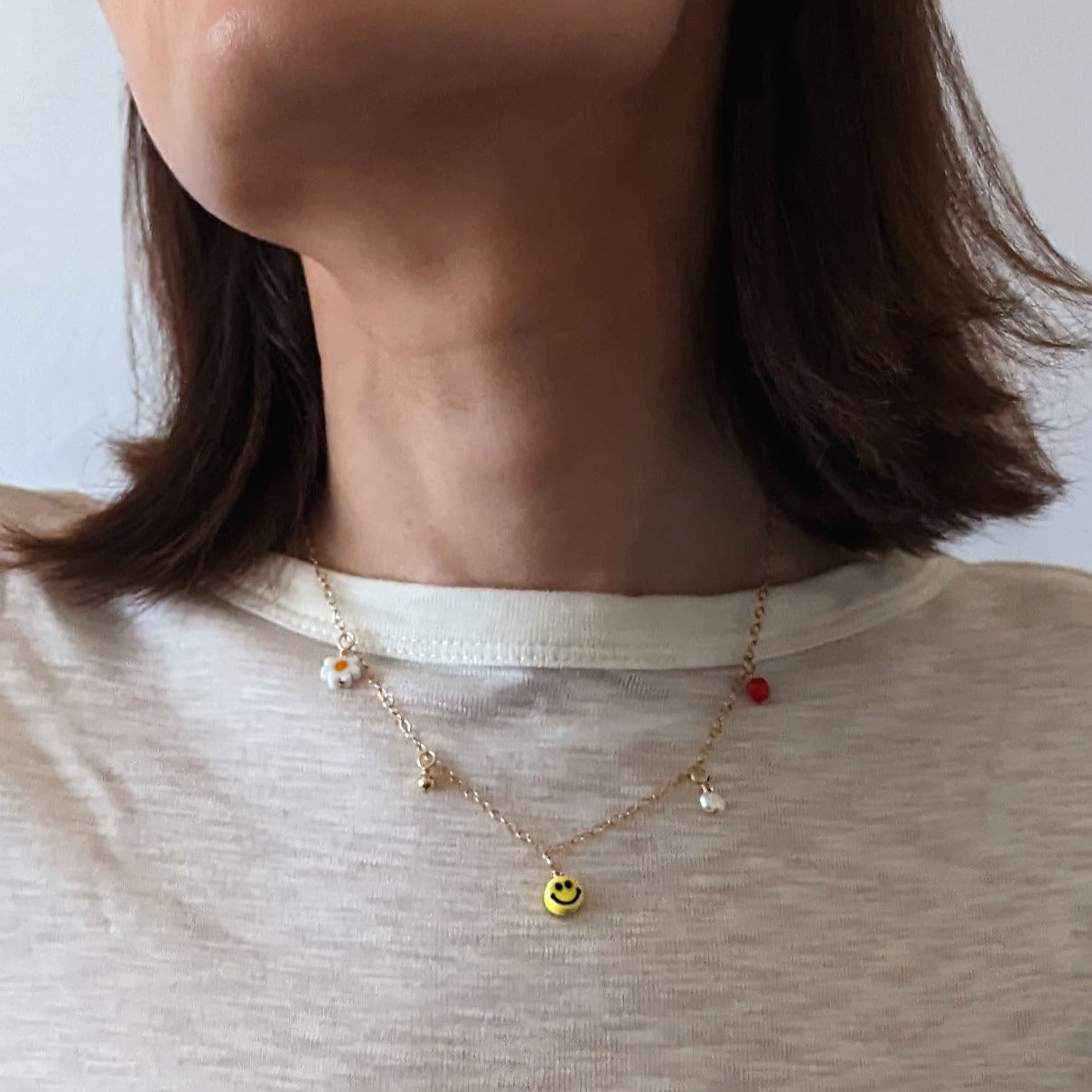 Multi Charm Necklace Pretti.Cool