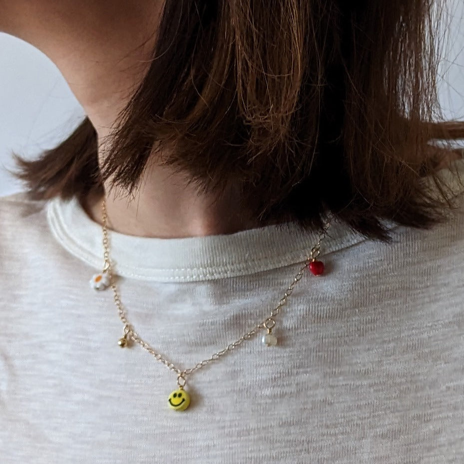 Multi Charm Necklace Pretti.Cool