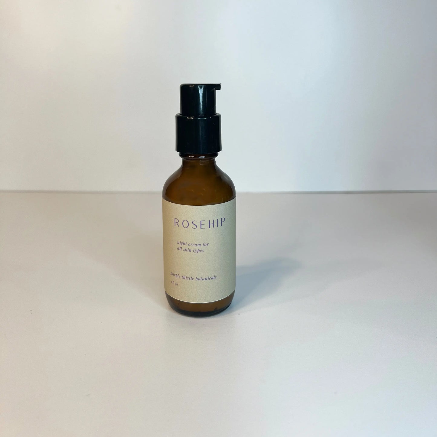 Rosehip Night Cream Purple Thistle Botanicals