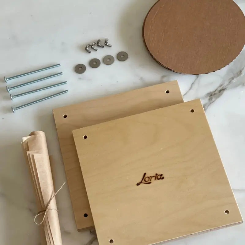 Loria's Maple Wood Botanical Press Kit Eat Your Flowers by Loria