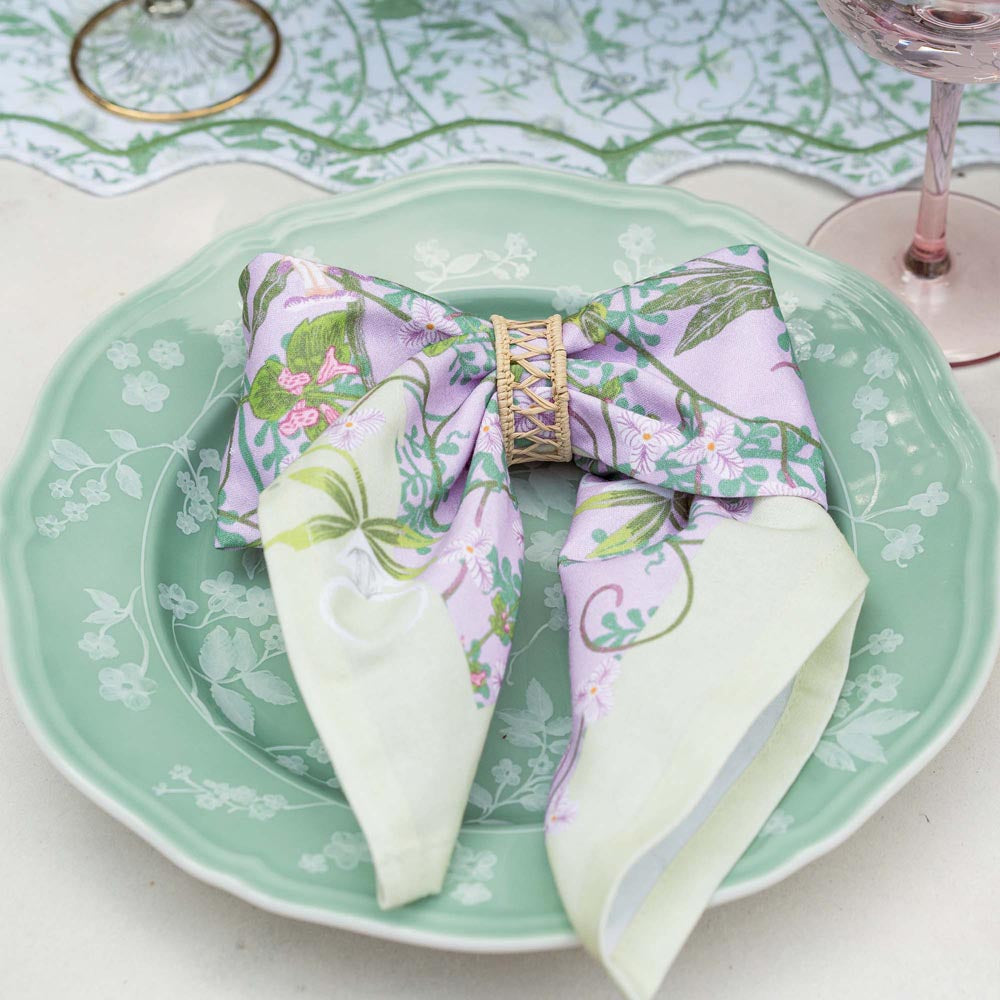 Coquette Lovescape Dinner Napkins - Set of Four Bond & Grace