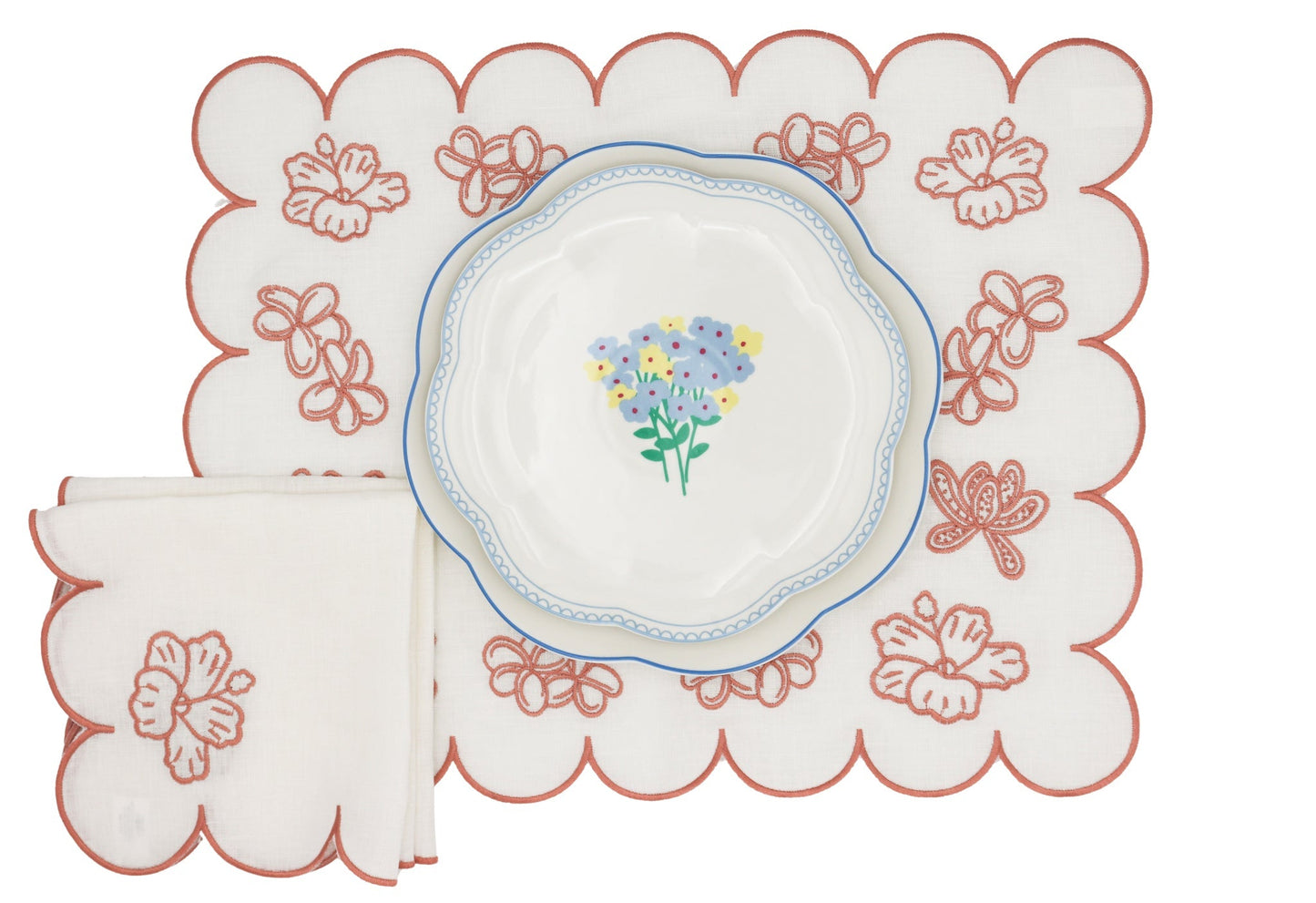 Meadow Flora Starter Plate - Set of 4 Ro'Table
