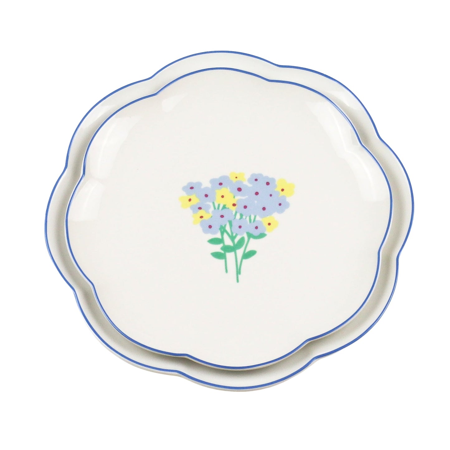 Meadow Flora Starter Plate - Set of 4 Ro'Table