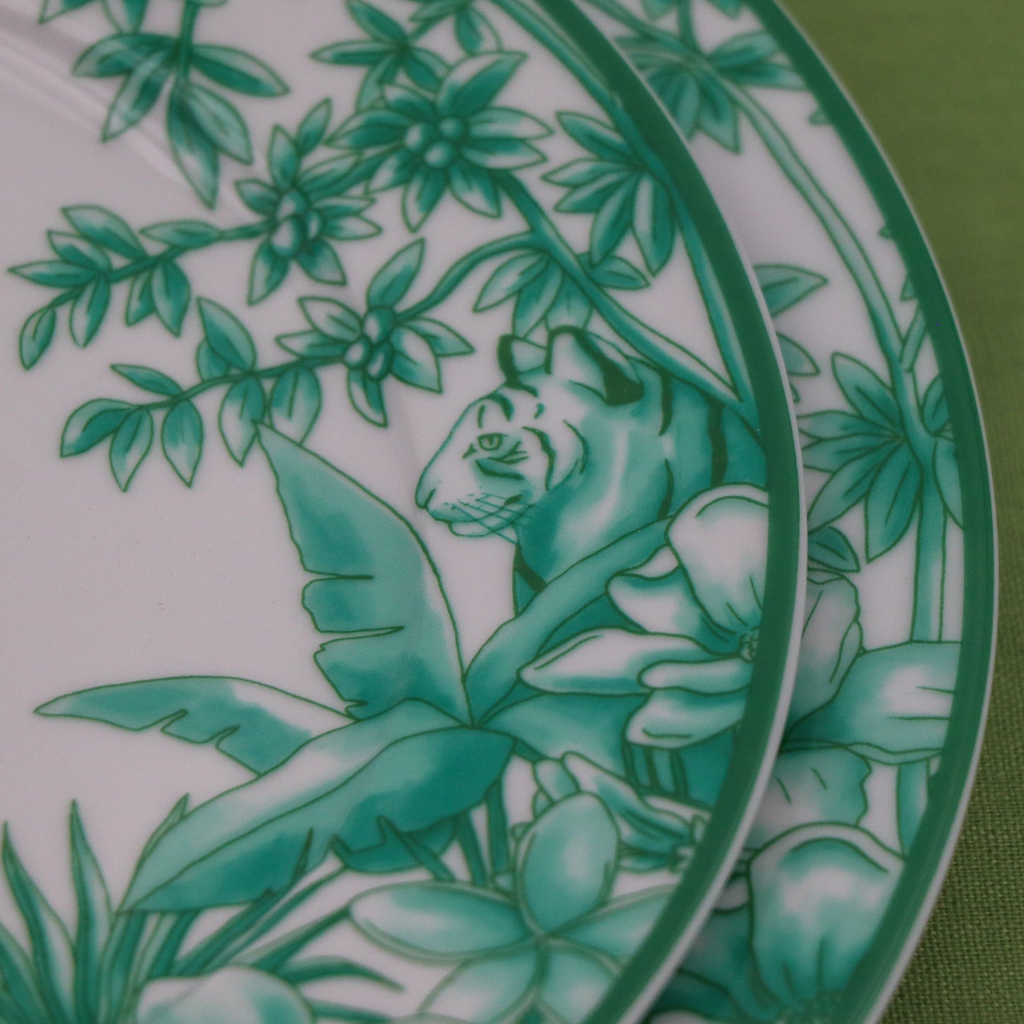 Monsoon Verdant Dinner Plate - Set of 4 Ro'Table