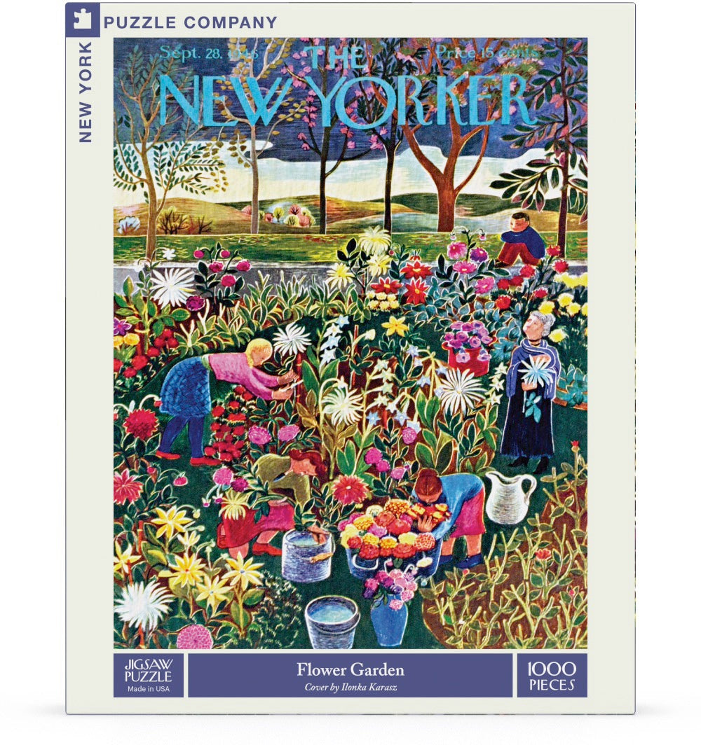 Flower Garden New York Puzzle Company