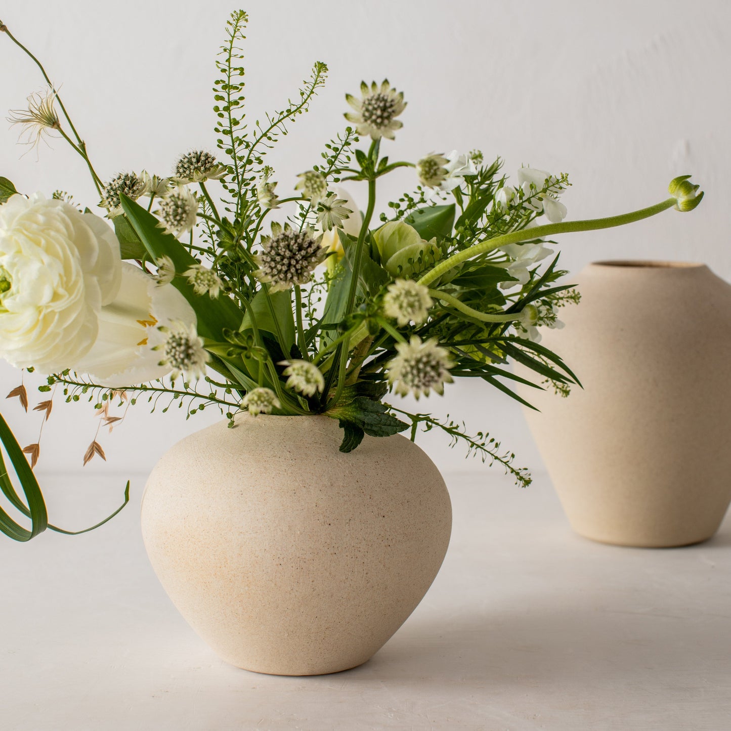 Verdure Vase No. 2 | Raw Stoneware CONVIVIAL