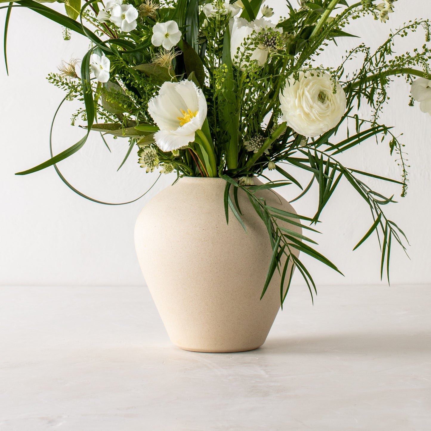 Verdure Vase No. 3 | Raw Stoneware CONVIVIAL