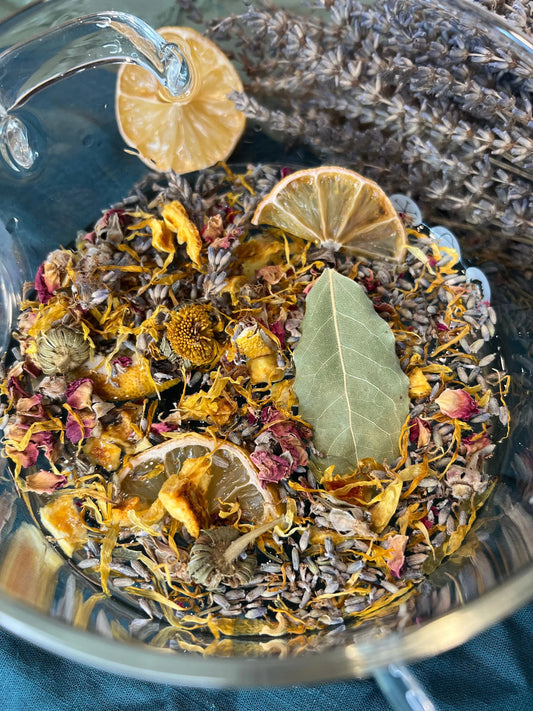 Botanical Brew Stovetop Potpourri Purple Thistle Botanicals
