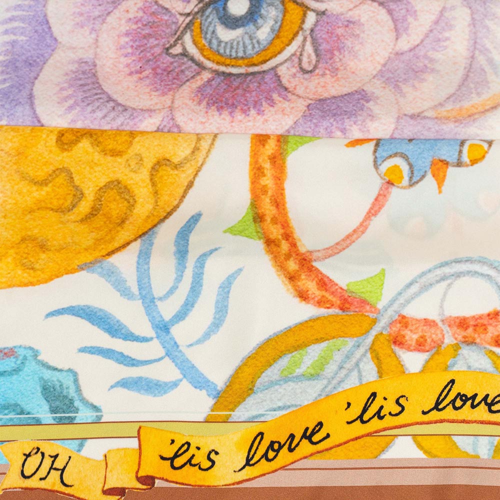 Garrulous Flowers Art Scarf Bond & Grace