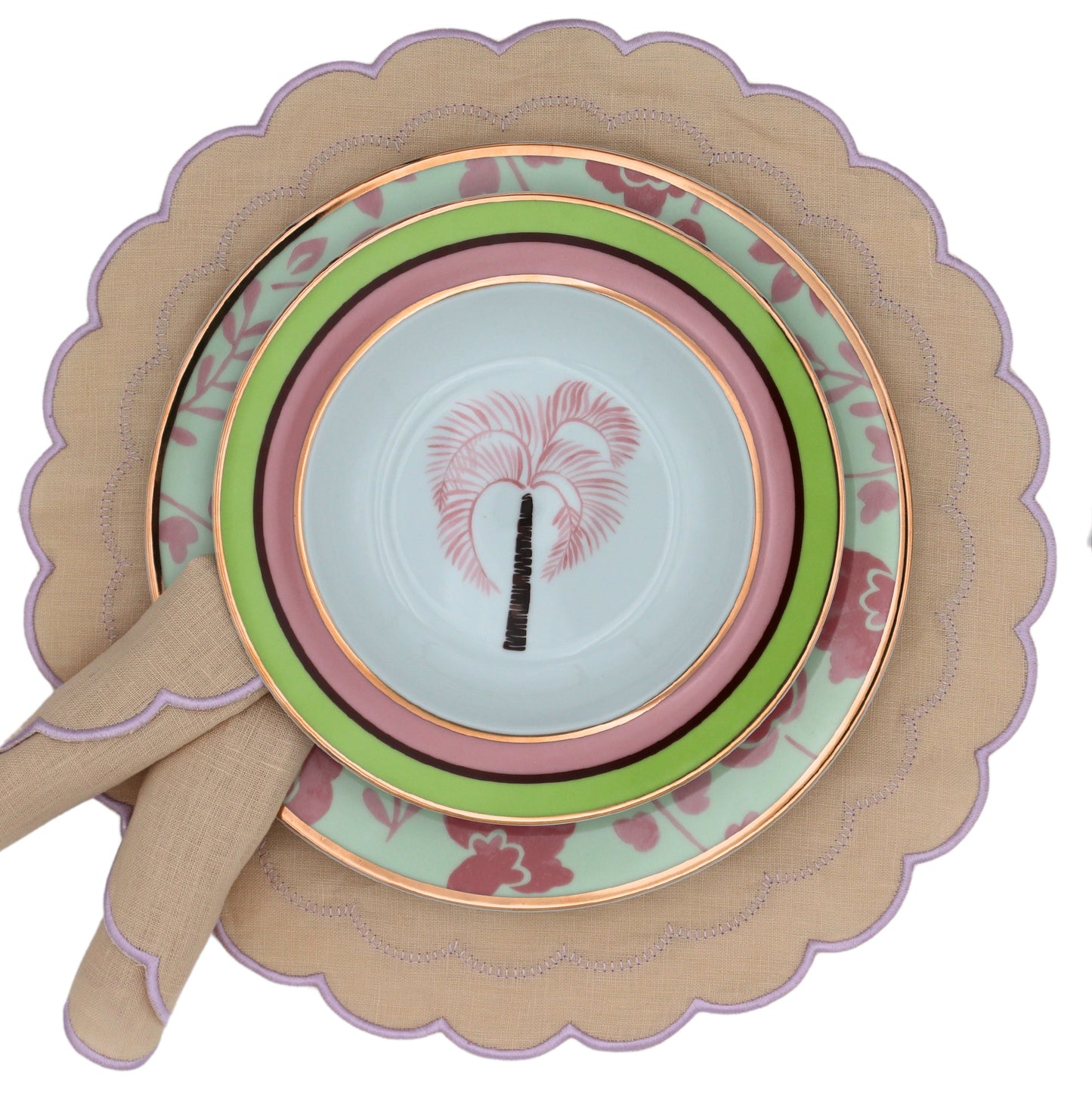 Blush Buttercream Napkin - Set of 4 Ro'Table