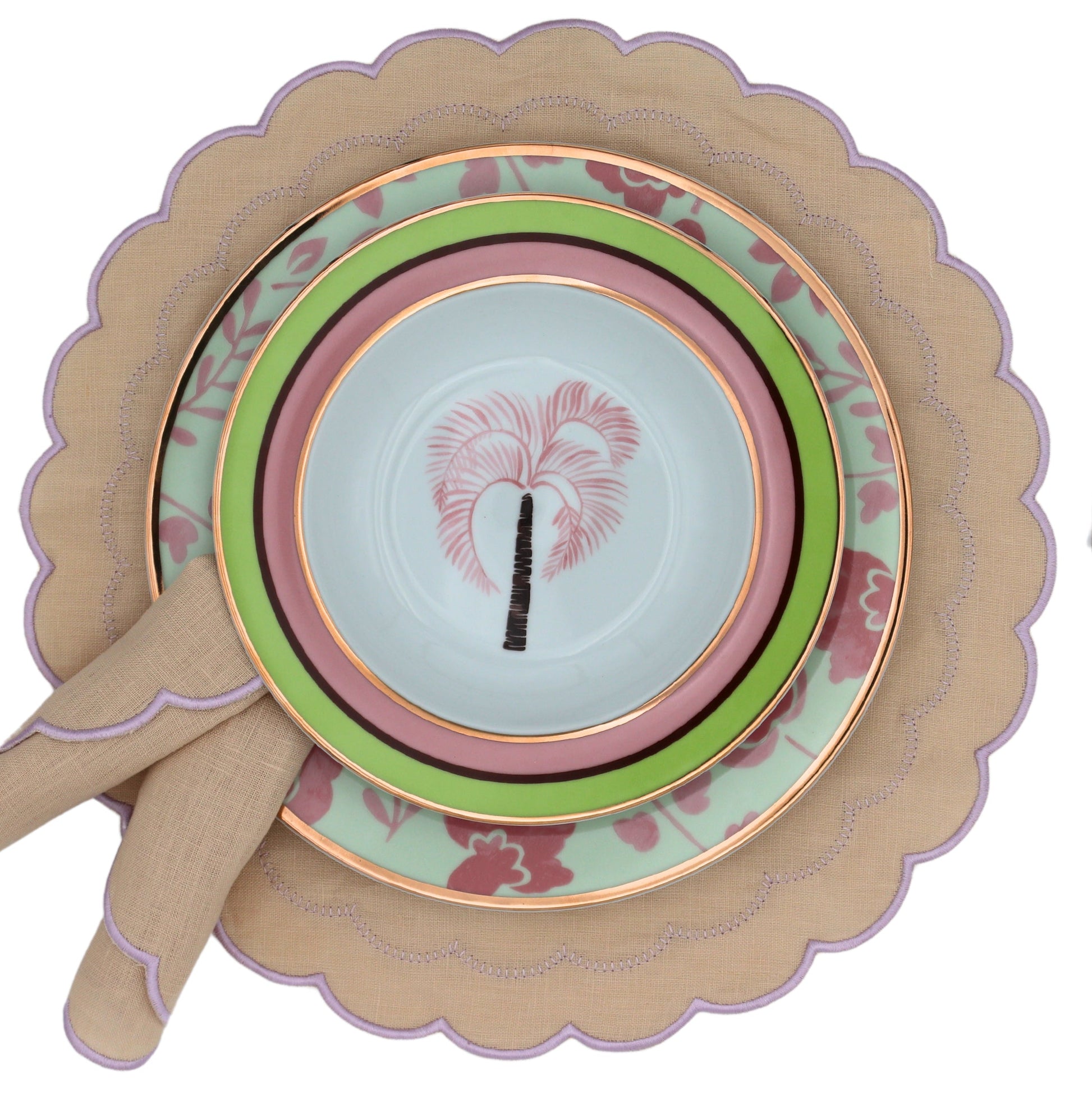 Blush Buttercream Napkin - Set of 4 Ro'Table