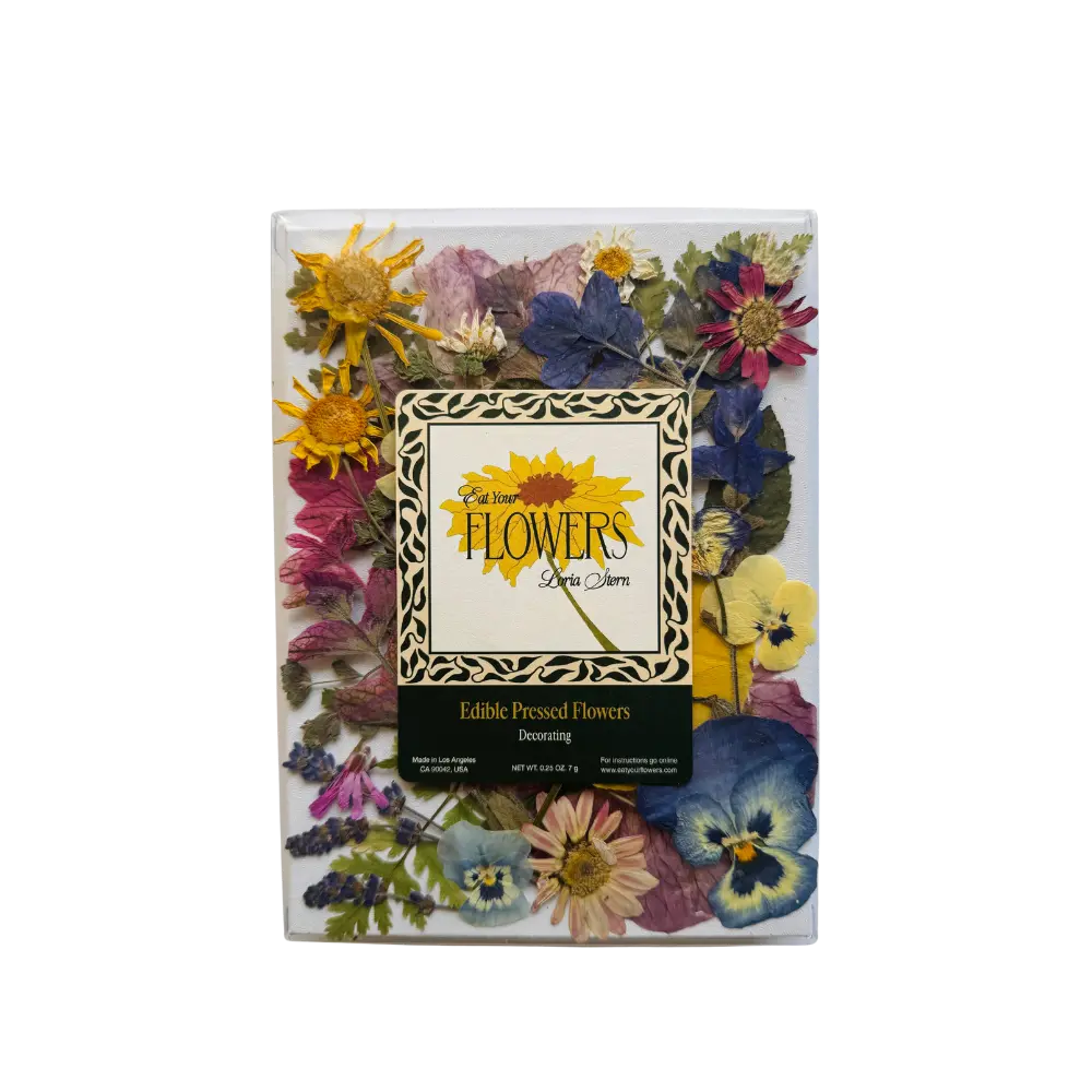 Edible Pressed Flowers Eat Your Flowers by Loria