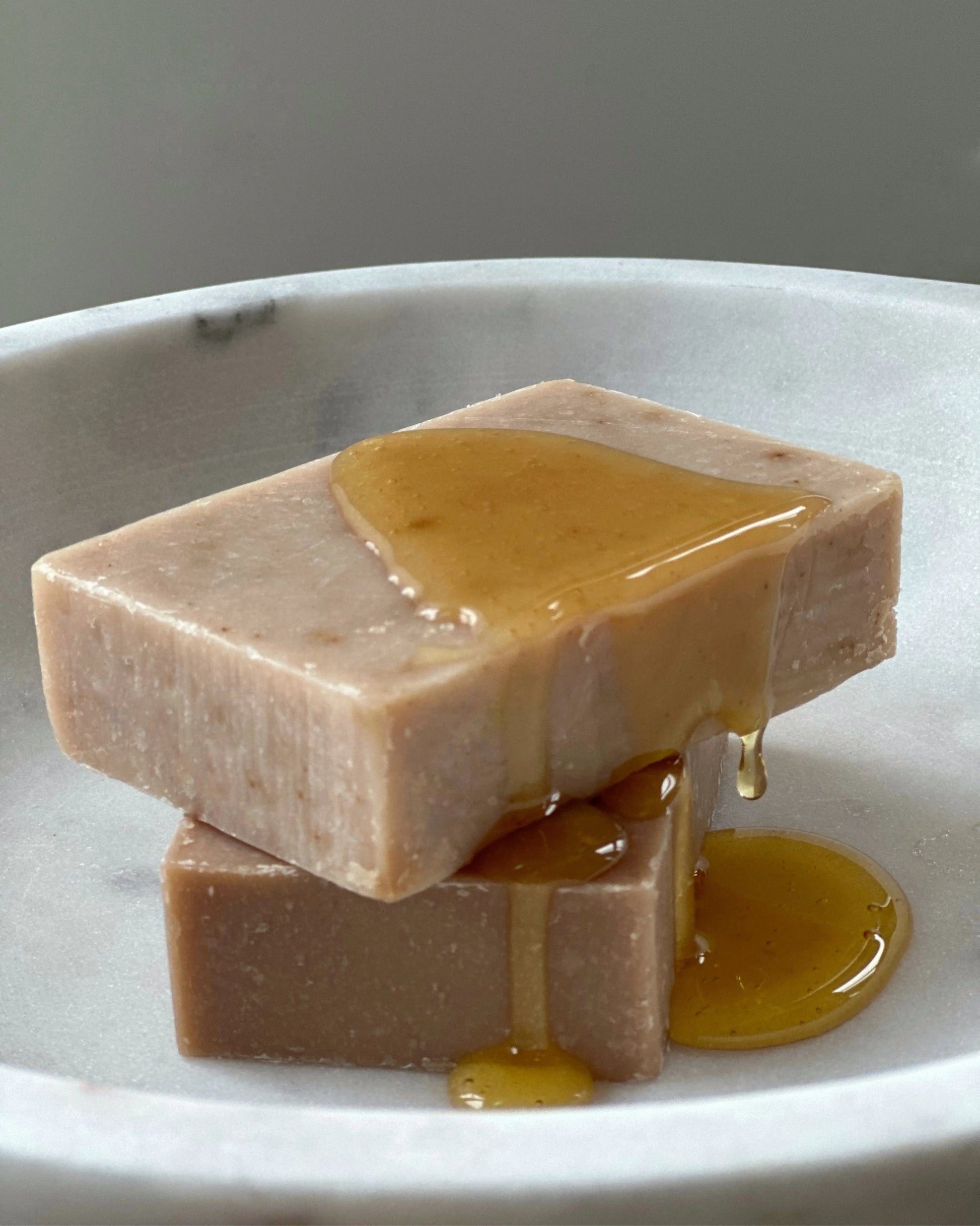 cold process bar soap - milk & honey PILLOWPIA