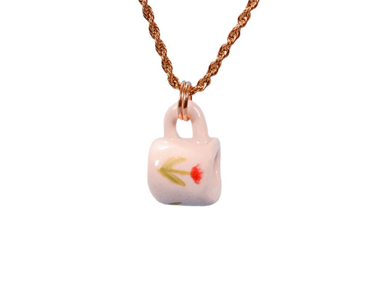 Tulip Mug Necklace Juice Ceramics