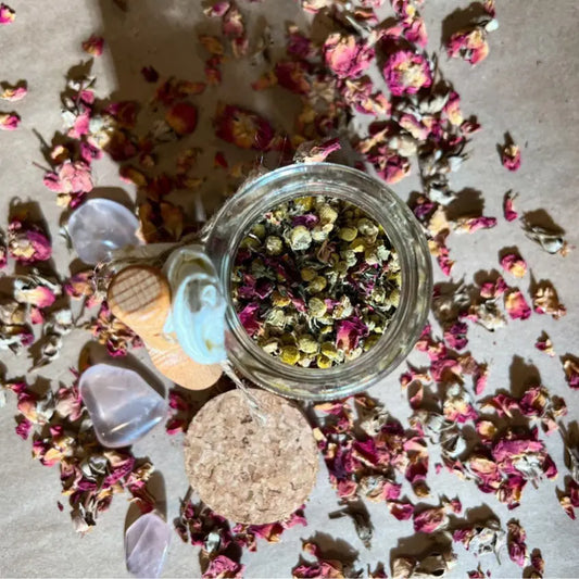 Floral Bath Tea Purple Thistle Botanicals