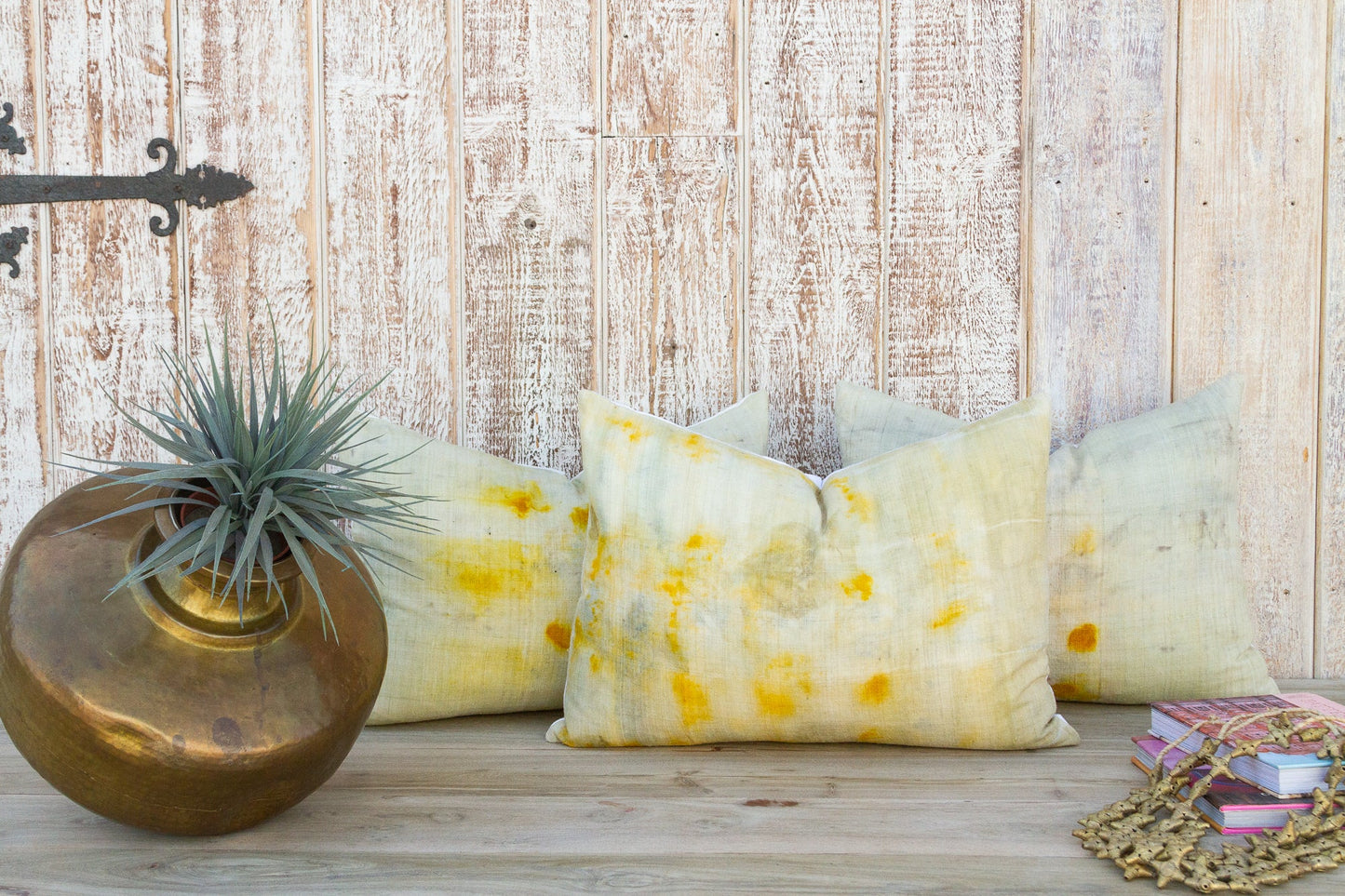 Avi Tie Dyed Organic Silk Pillow