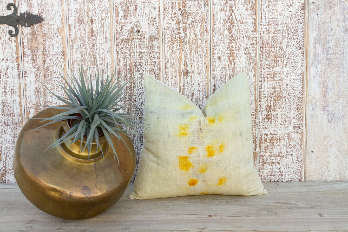 Avi Tie Dyed Organic Silk Pillow