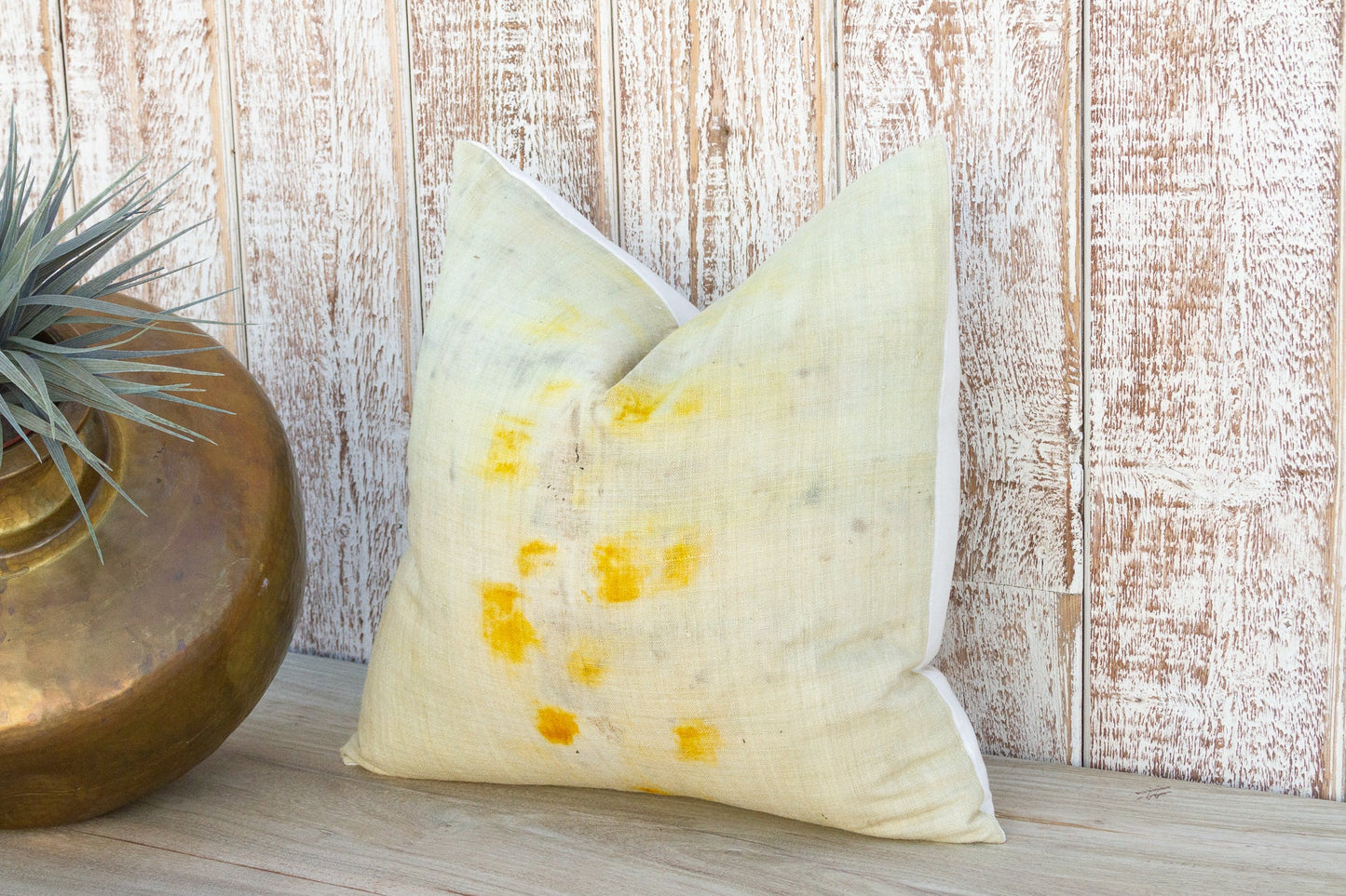 Avi Tie Dyed Organic Silk Pillow