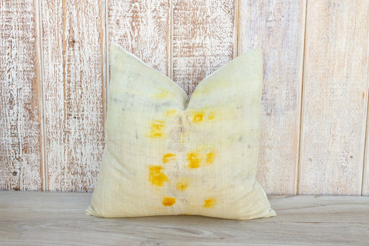 Avi Tie Dyed Organic Silk Pillow