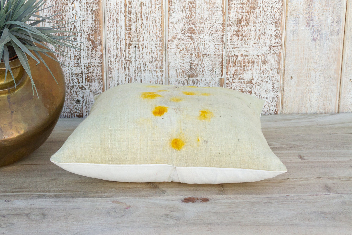 Avi Tie Dyed Organic Silk Pillow