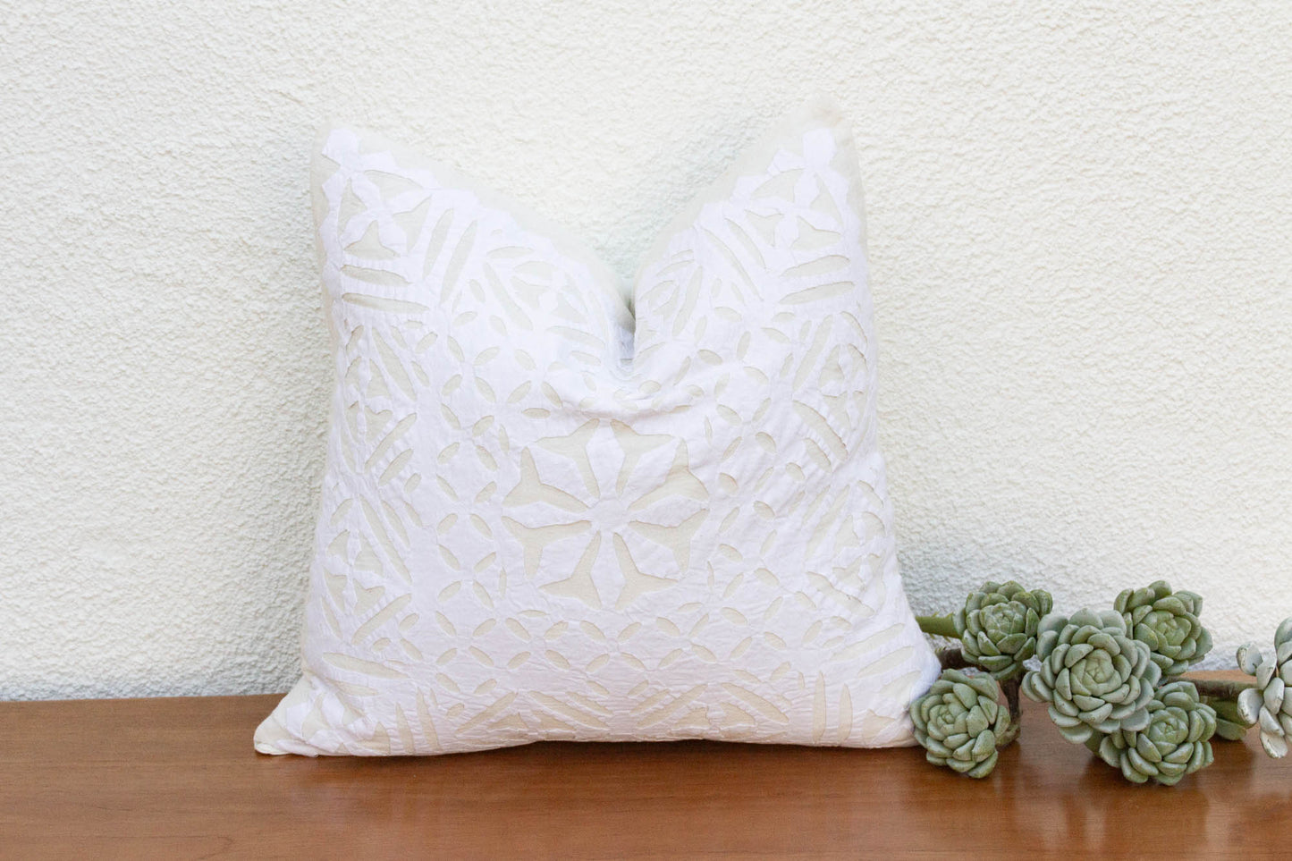 Ebhu Applique Pillow Cover