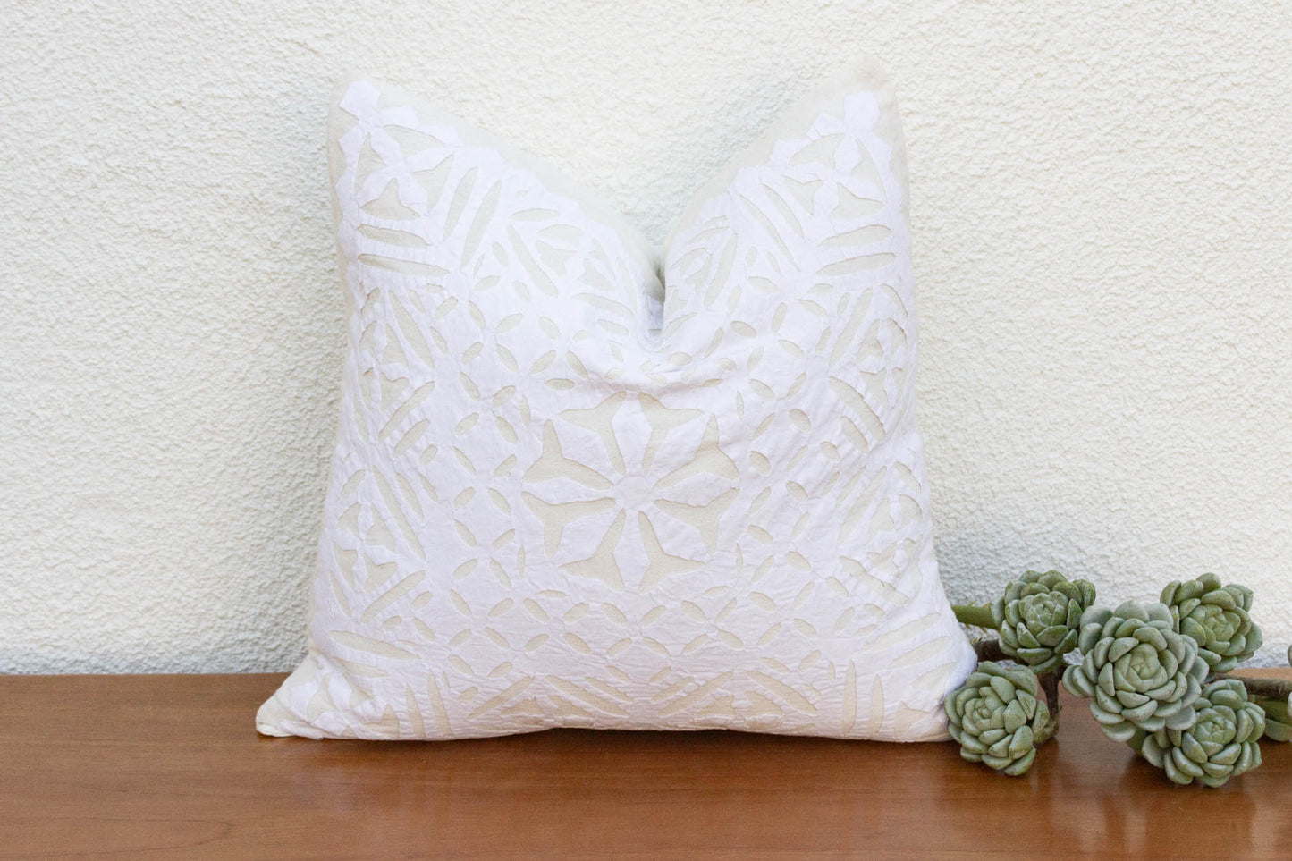 Ebhu Applique Pillow Cover