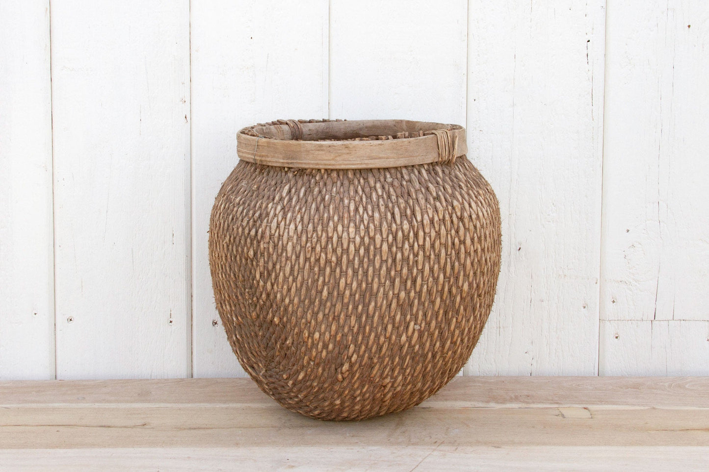 Asian Woven Fruit Basket (Trade)