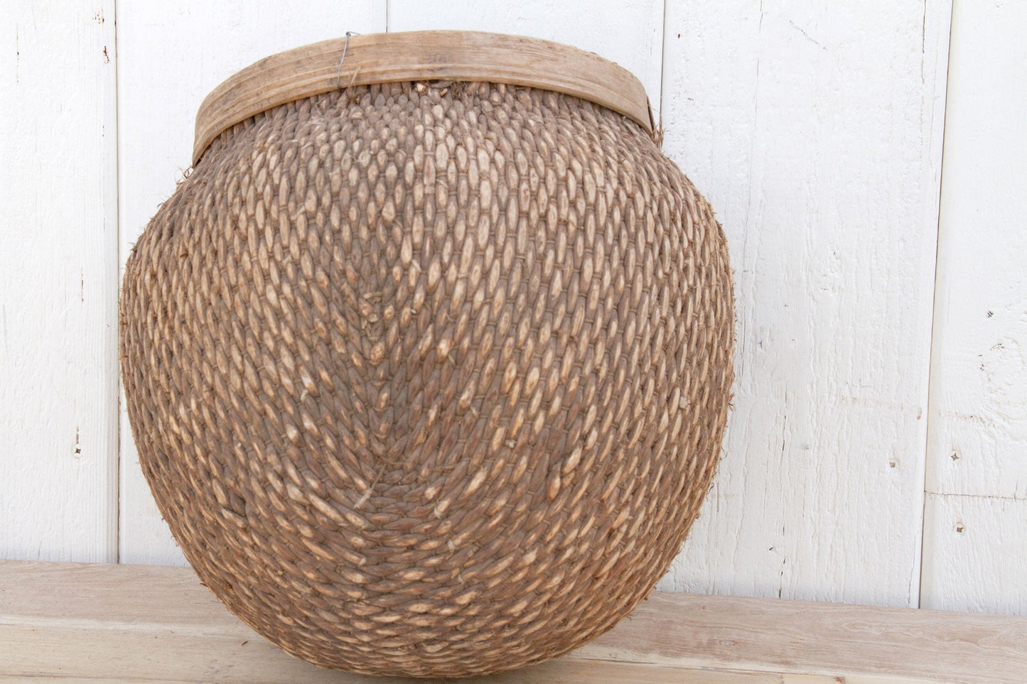 Asian Woven Fruit Basket (Trade)