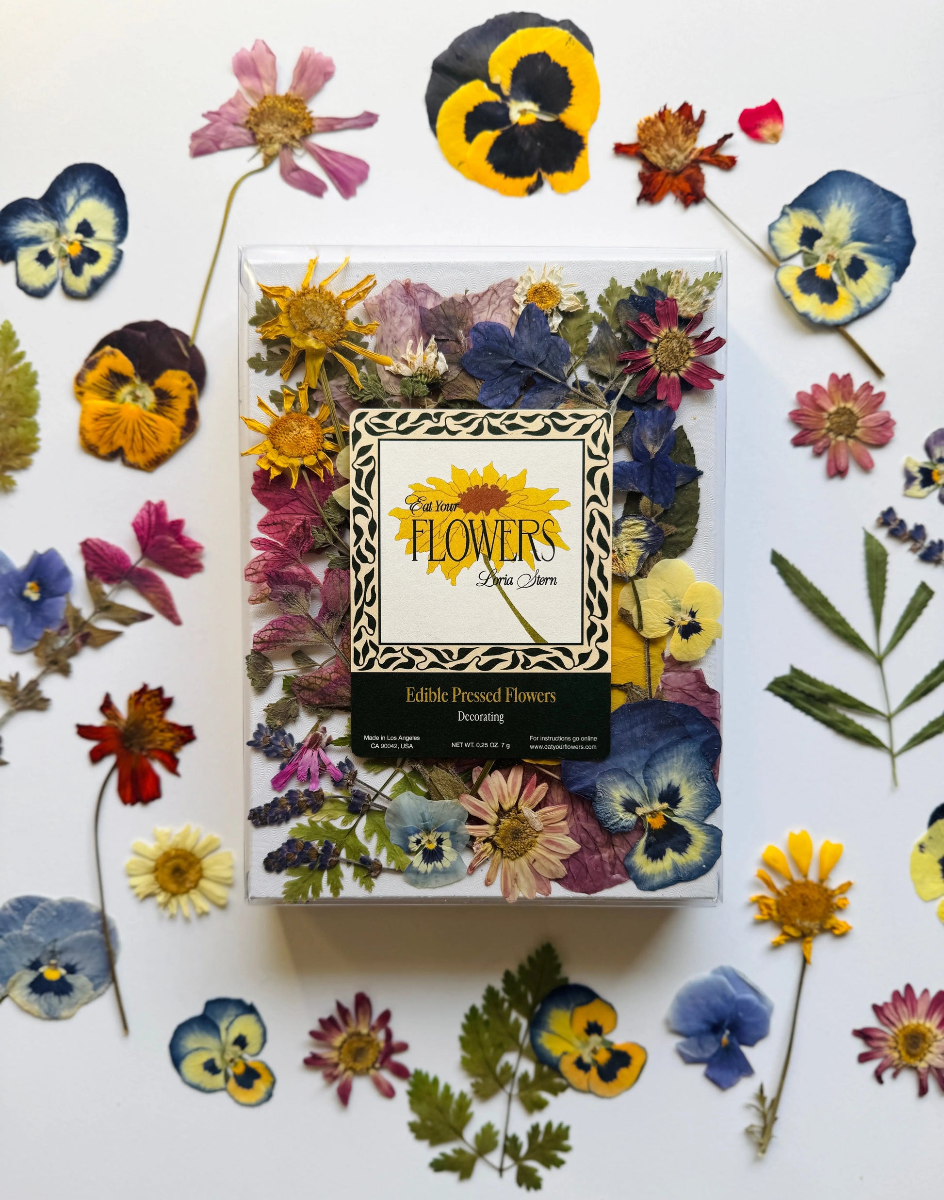 Edible Pressed Flowers Eat Your Flowers by Loria