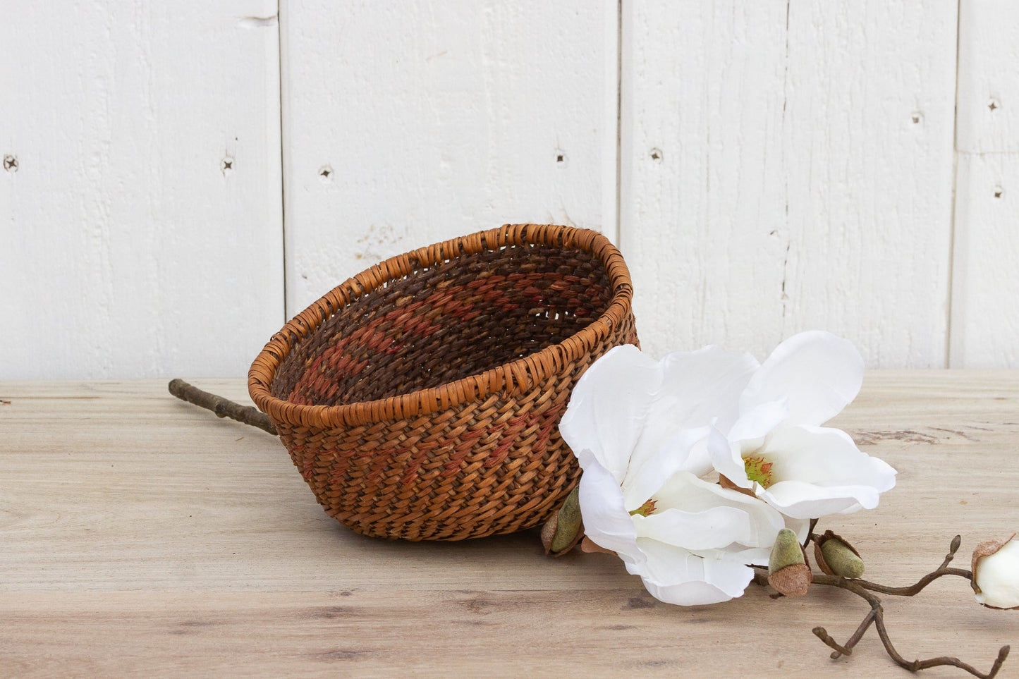 Antique Asian Farmhouse Basket (Trade)