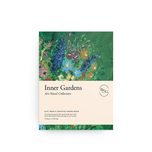 Inner Gardens Gift Wrap & Creative Papers Book Bond & Grace