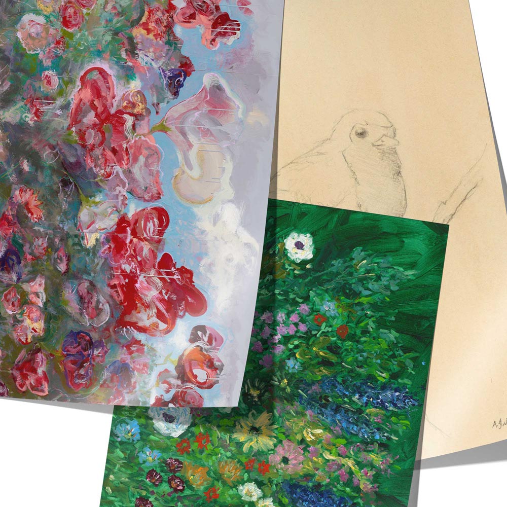 Inner Gardens Gift Wrap & Creative Papers Book Bond & Grace