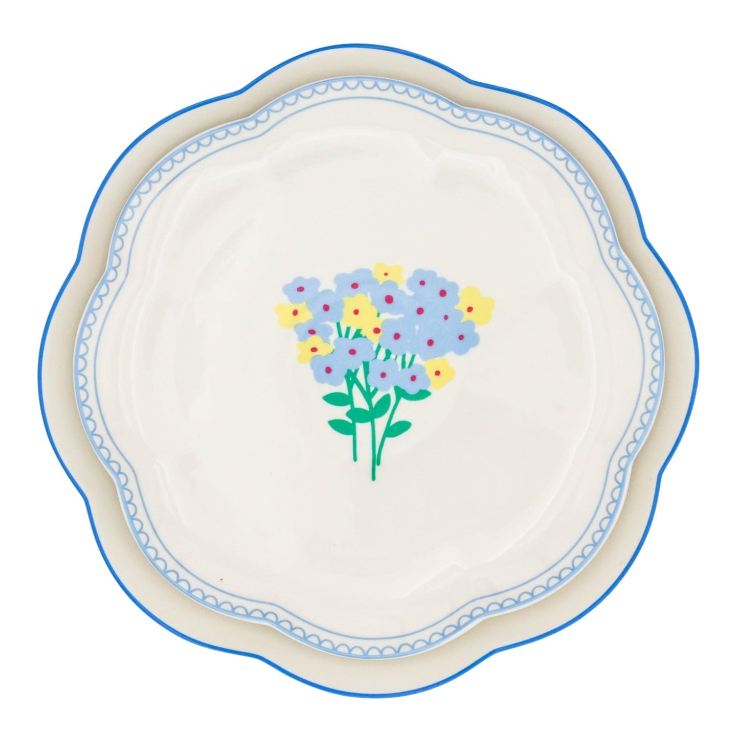 Meadow Flora Dinner Plate - Set of 4 Ro'Table