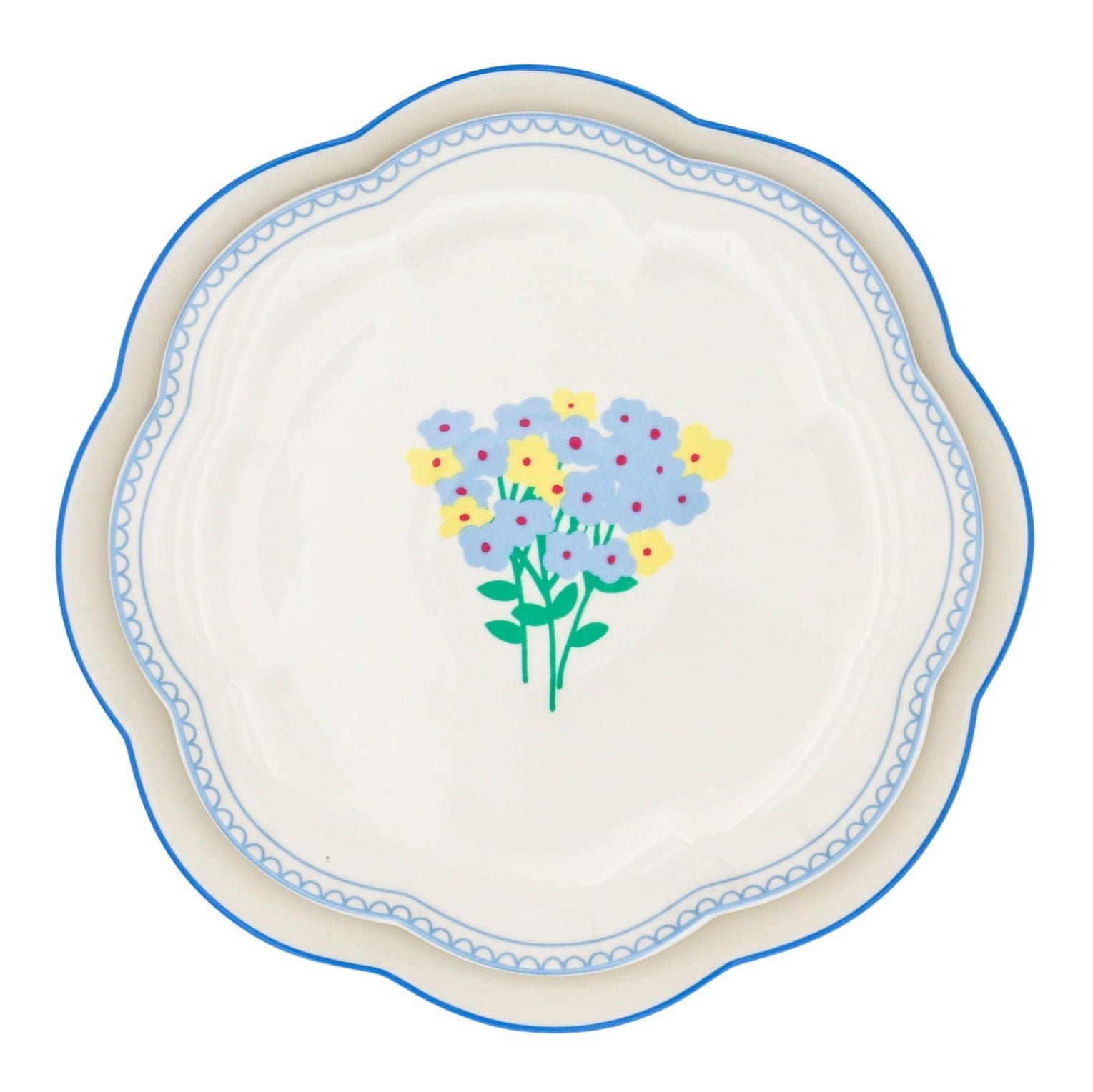 Meadow Flora Dinner Plate - Set of 4 Ro'Table