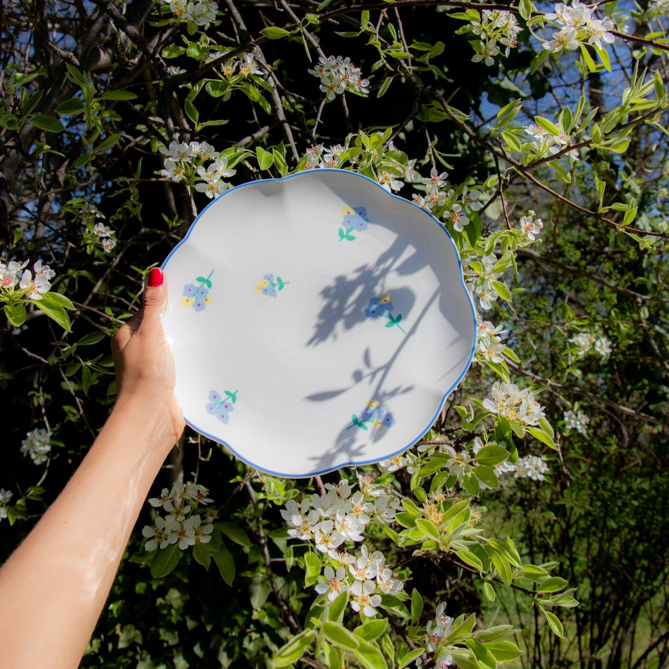 Meadow Flora Dinner Plate - Set of 4 Ro'Table