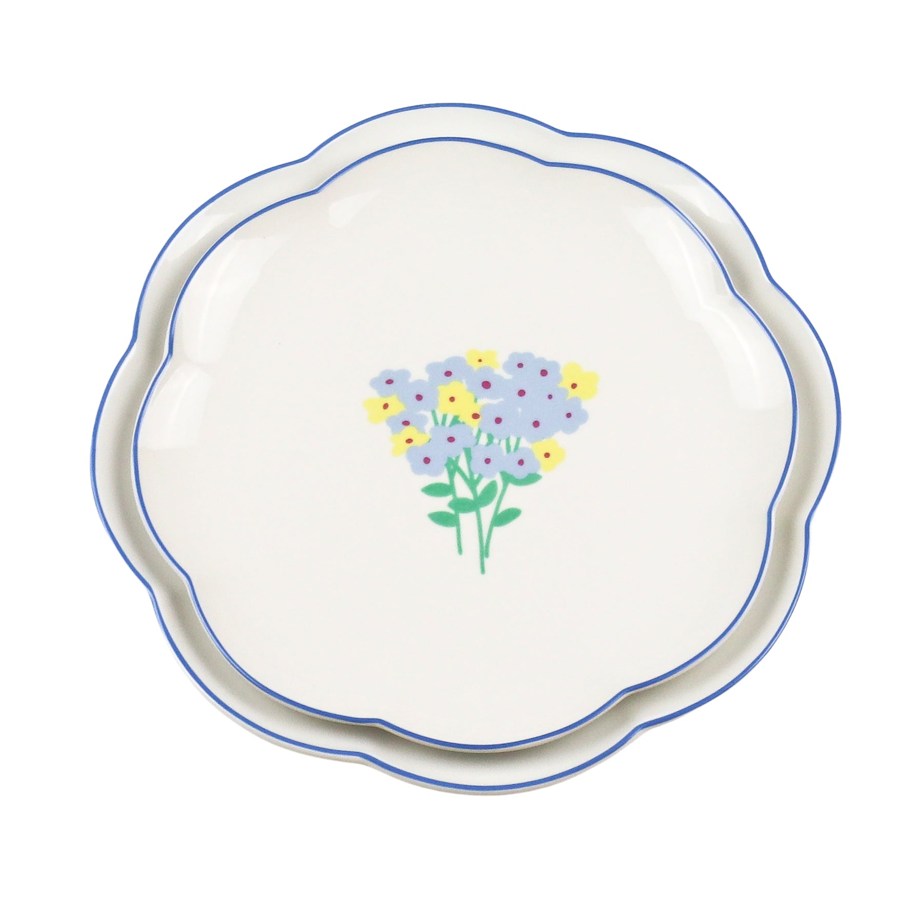Meadow Flora Starter Plate - Set of 4 Ro'Table