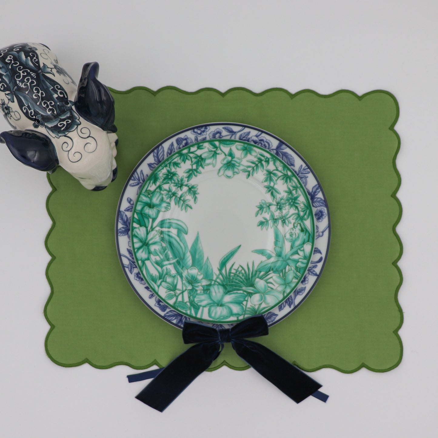 Monsoon Verdant Dinner Plate - Set of 4 Ro'Table