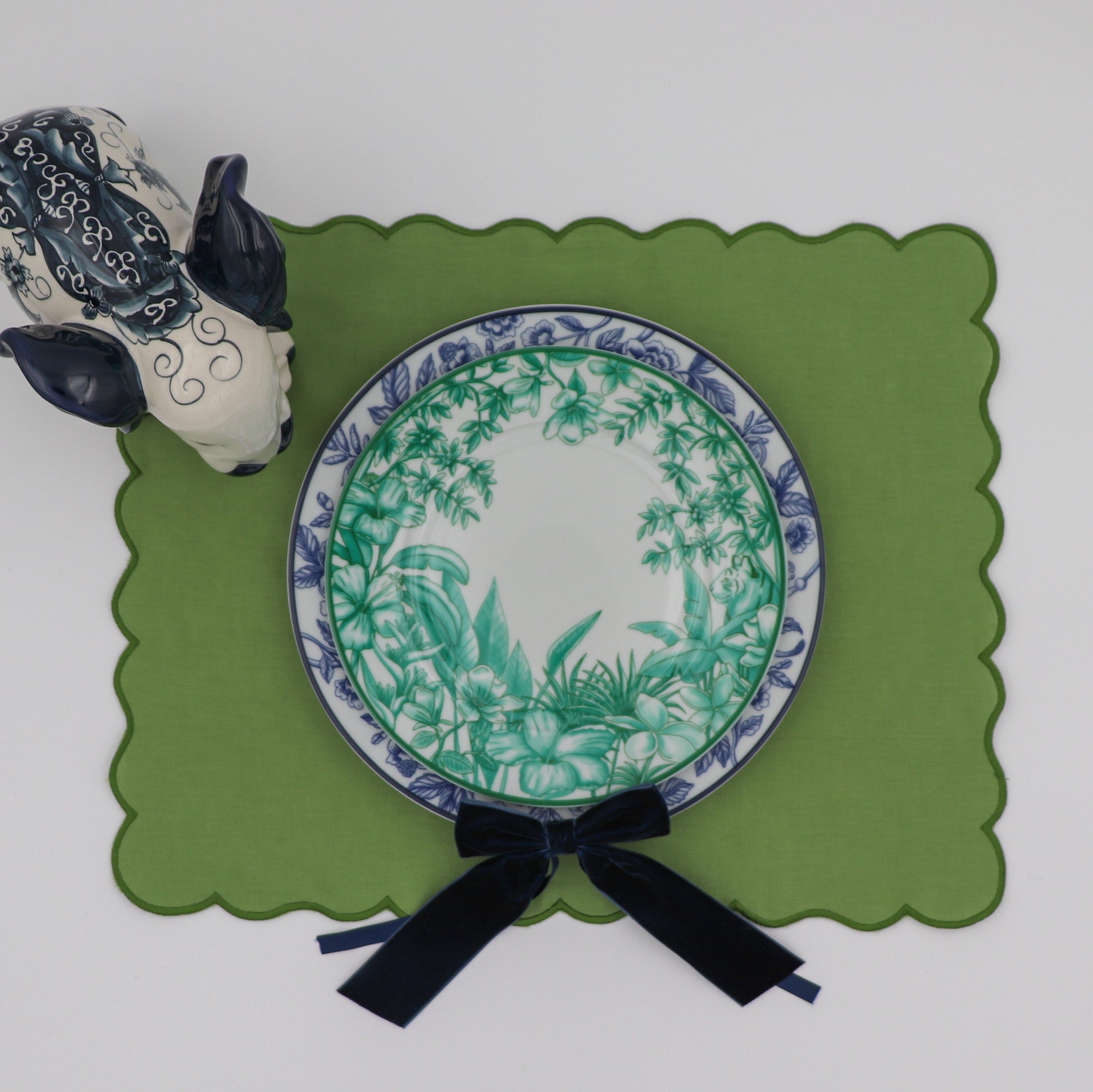 Monsoon Verdant Dinner Plate - Set of 4 Ro'Table
