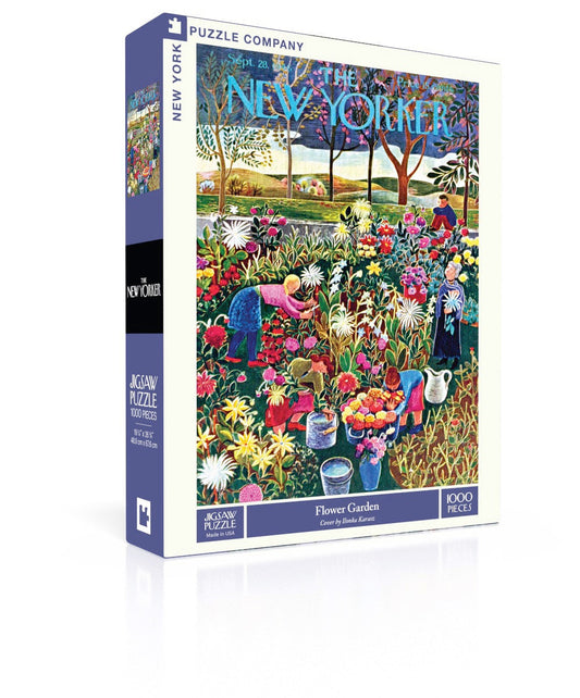 Flower Garden New York Puzzle Company