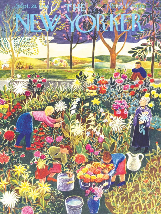 Flower Garden New York Puzzle Company