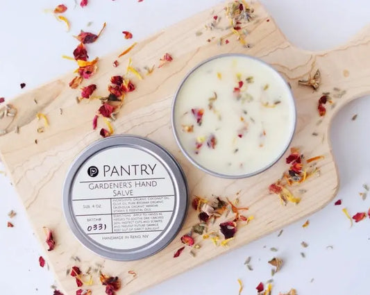 Gardener's Hand Salve - Dry, Cracked Herbal Skin Balm Pantry Products