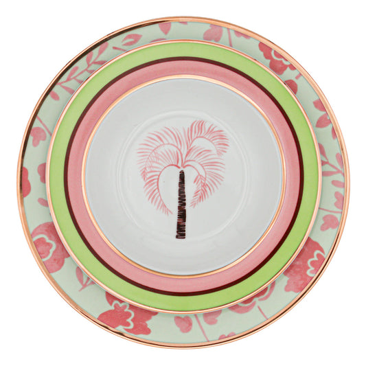 Pistachio & Lychee Leaf Dinner Plate - Set of 4 Ro'Table