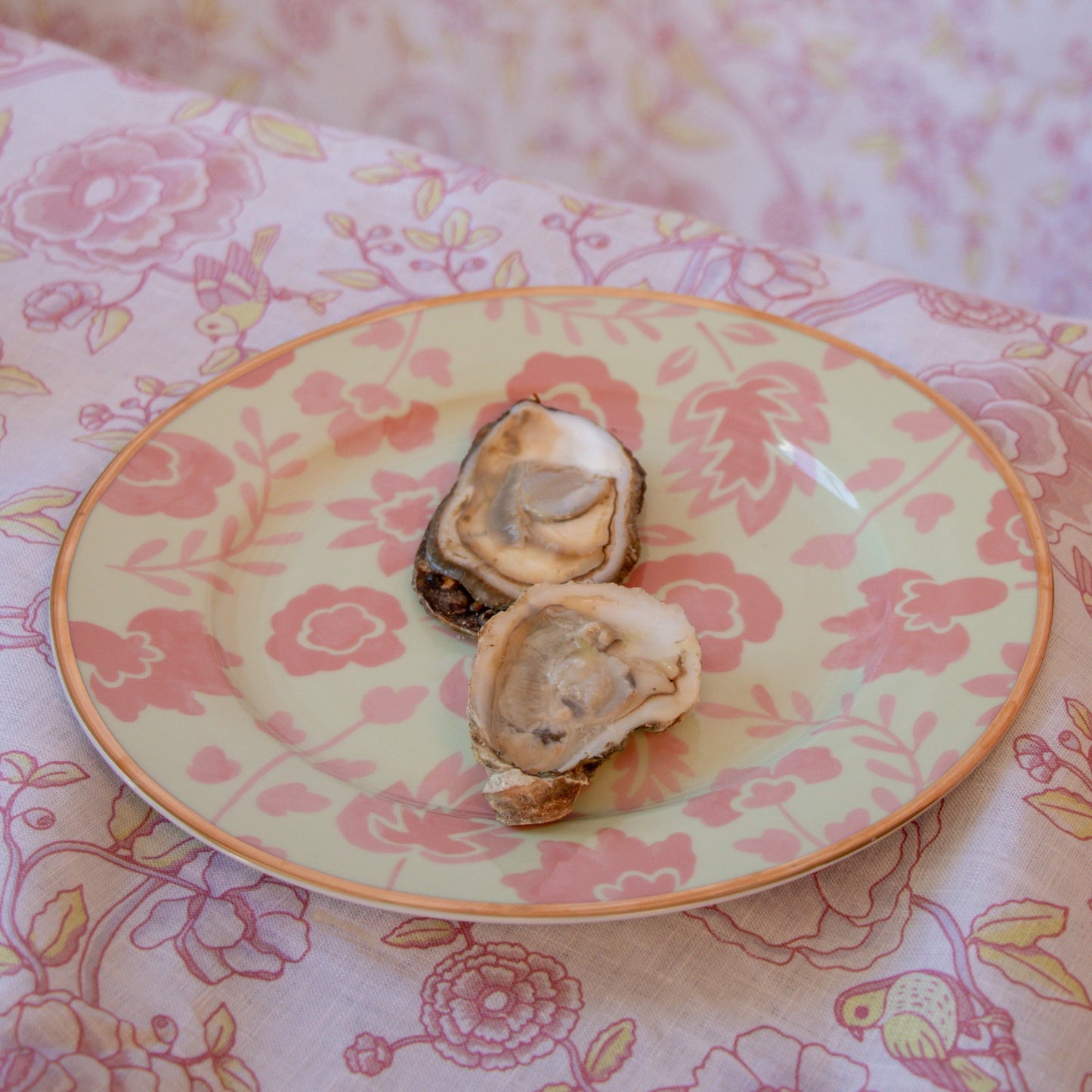 Pistachio & Lychee Leaf Dinner Plate - Set of 4 Ro'Table