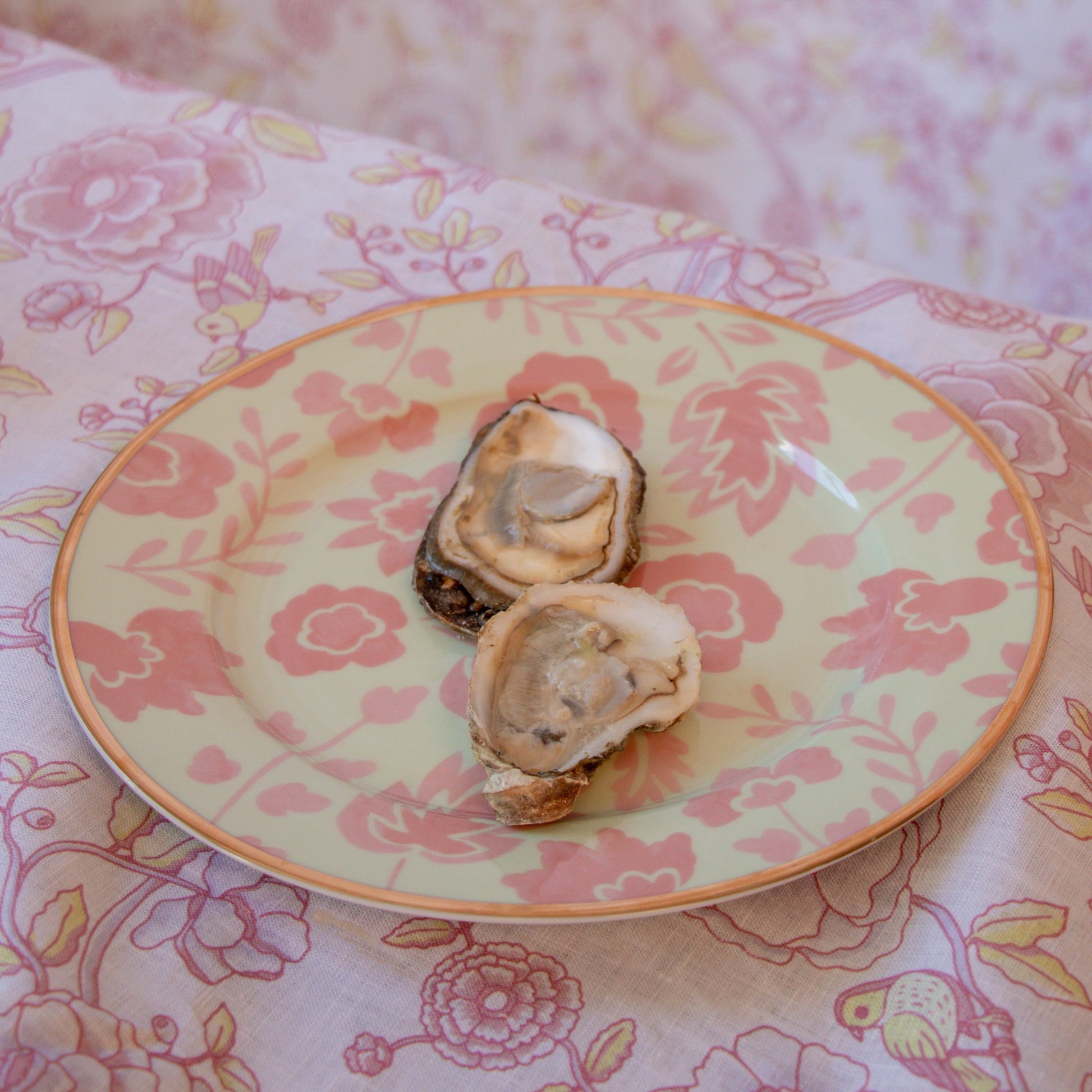 Pistachio & Lychee Leaf Dinner Plate - Set of 4 Ro'Table