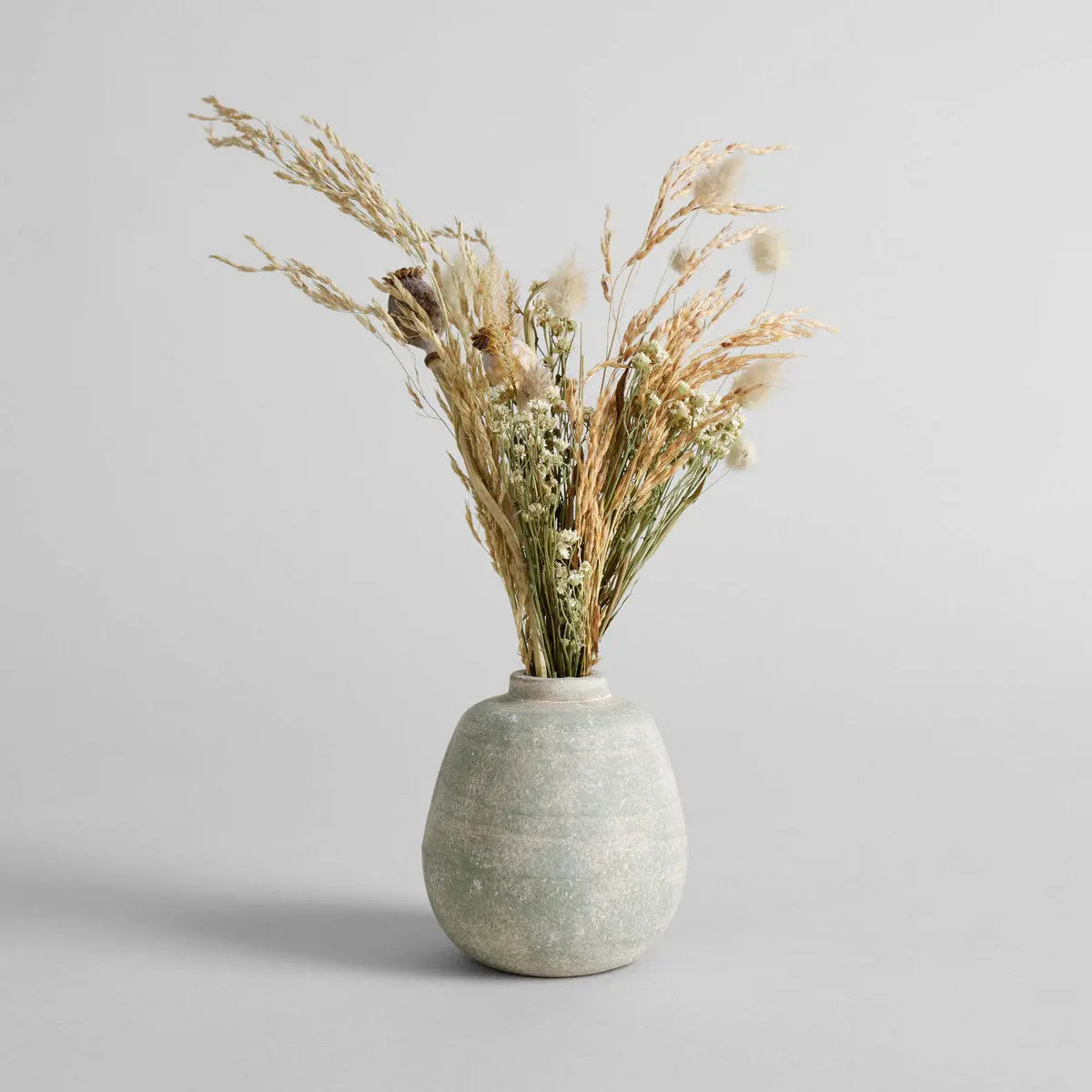 Terra Cotta Bud Vase, Greenwash Bloomist
