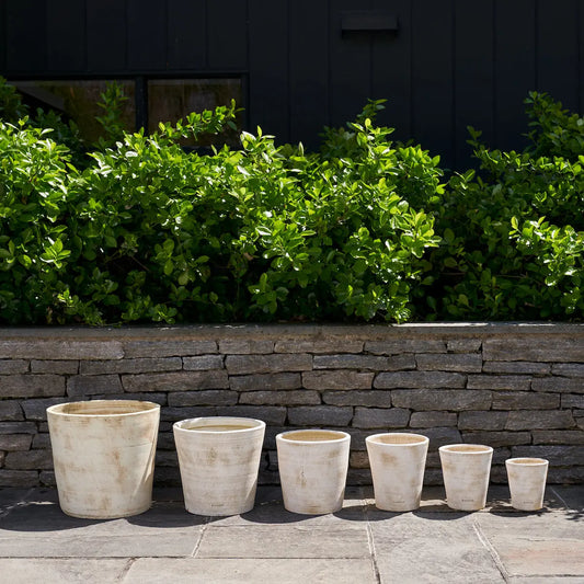 Basic Planter, White Patina Bloomist