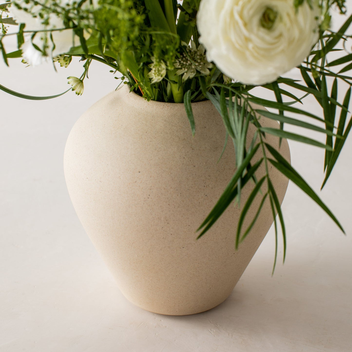 Verdure Vase No. 3 | Raw Stoneware CONVIVIAL