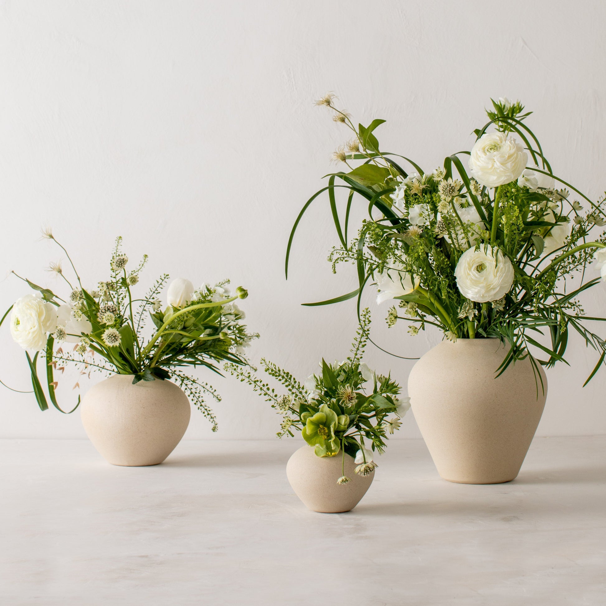 Verdure Vase No. 2 | Raw Stoneware CONVIVIAL