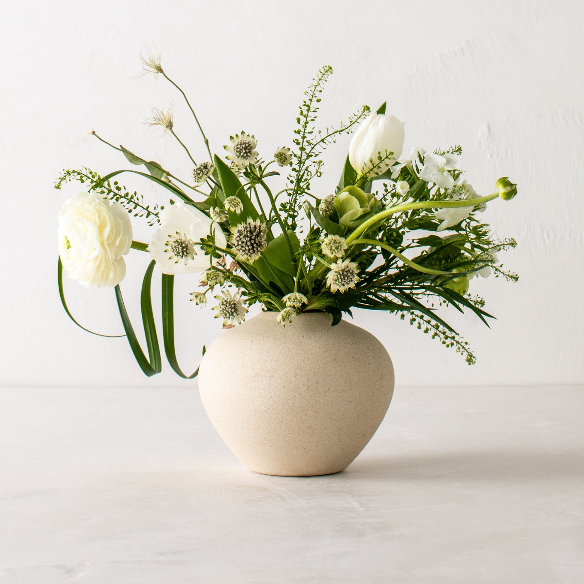 Verdure Vase No. 2 | Raw Stoneware CONVIVIAL
